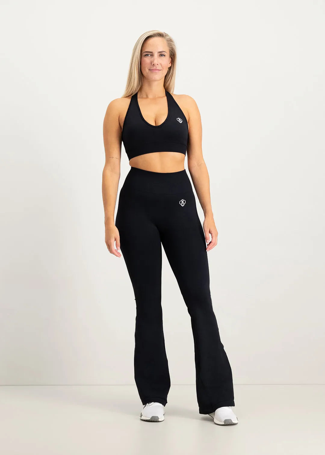 Brassière Flare Scrunch Noir