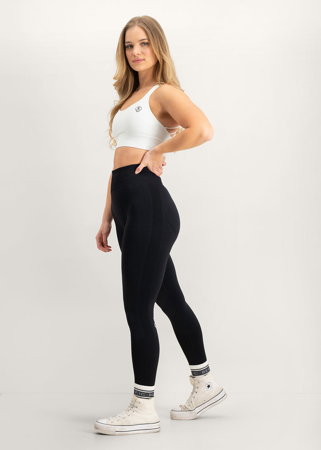 Fusion V2 - Legging Scrunch Seamless Noir