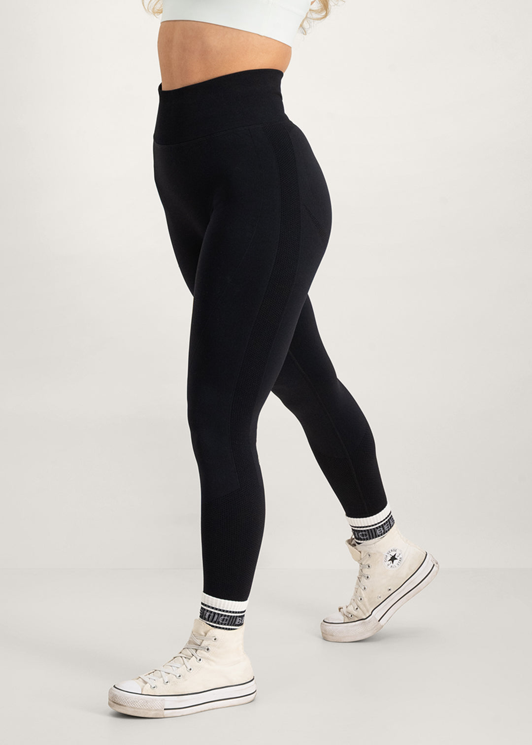 Fusion V2 - Legging Scrunch Seamless Noir