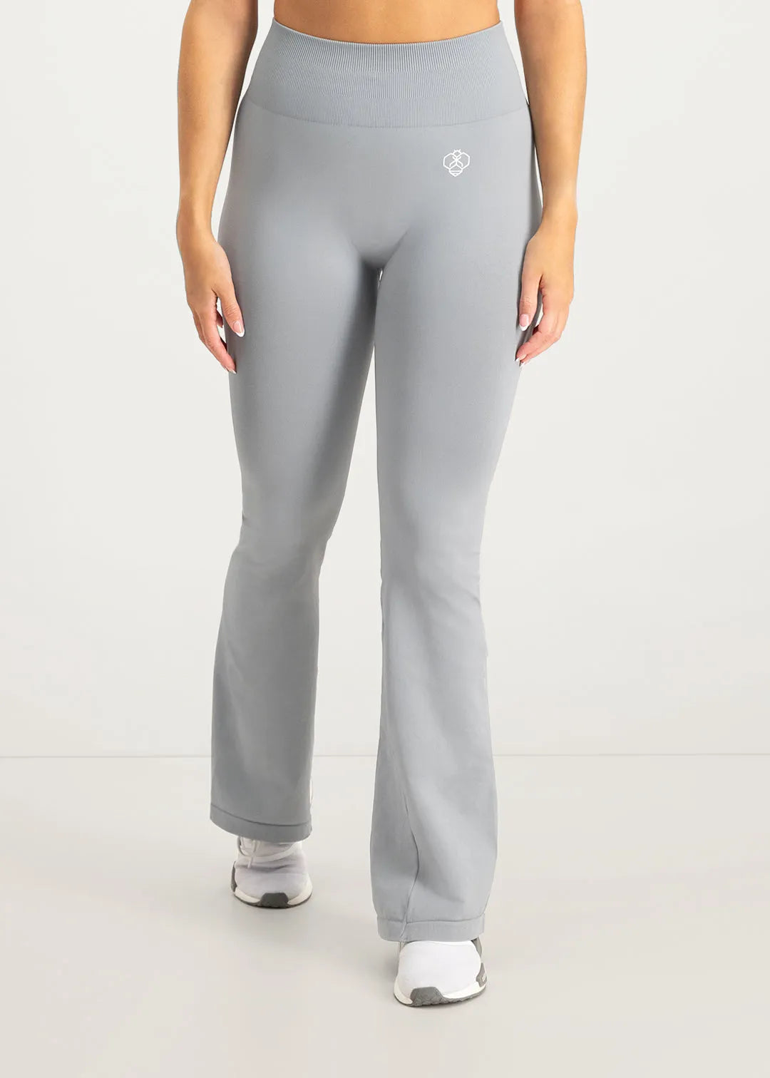 Legging Flare Scrunch - Gris
