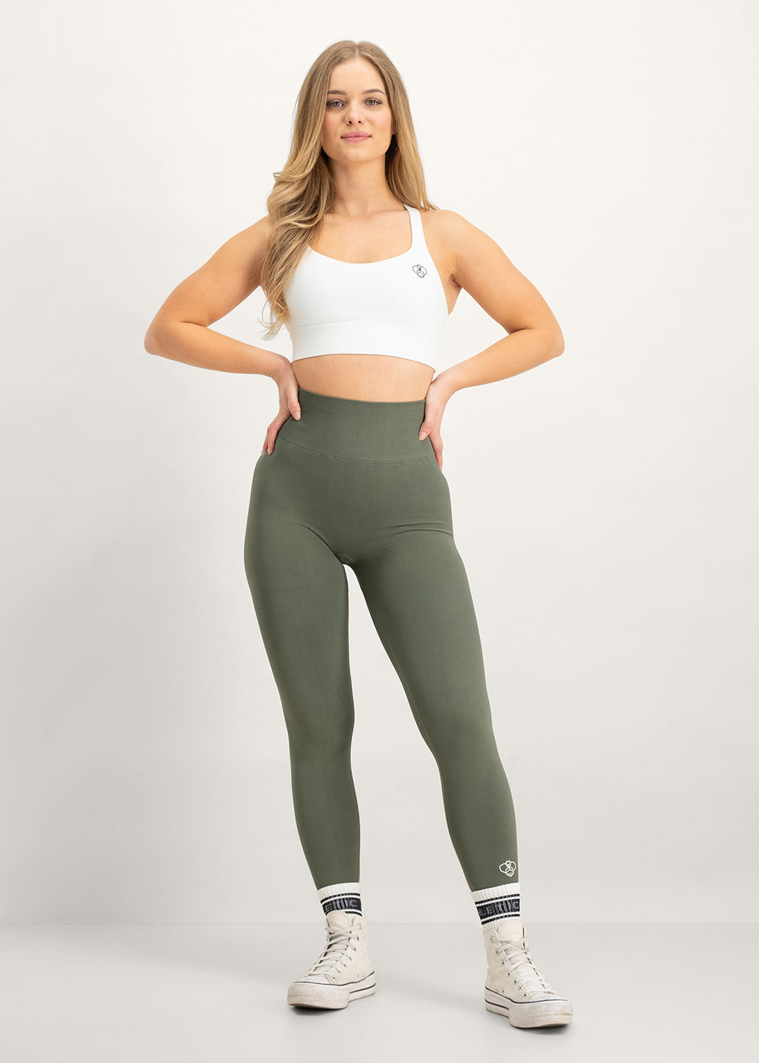 Fusion - Legging Scrunch Seamless Earth Sage