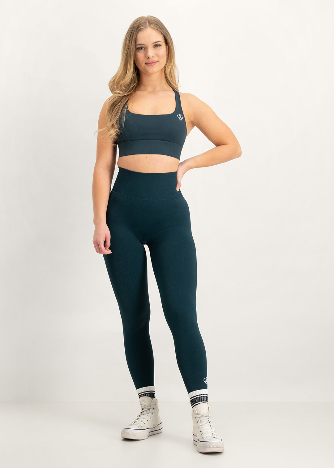 Fusion - Legging Scrunch Seamless Vert Forêt