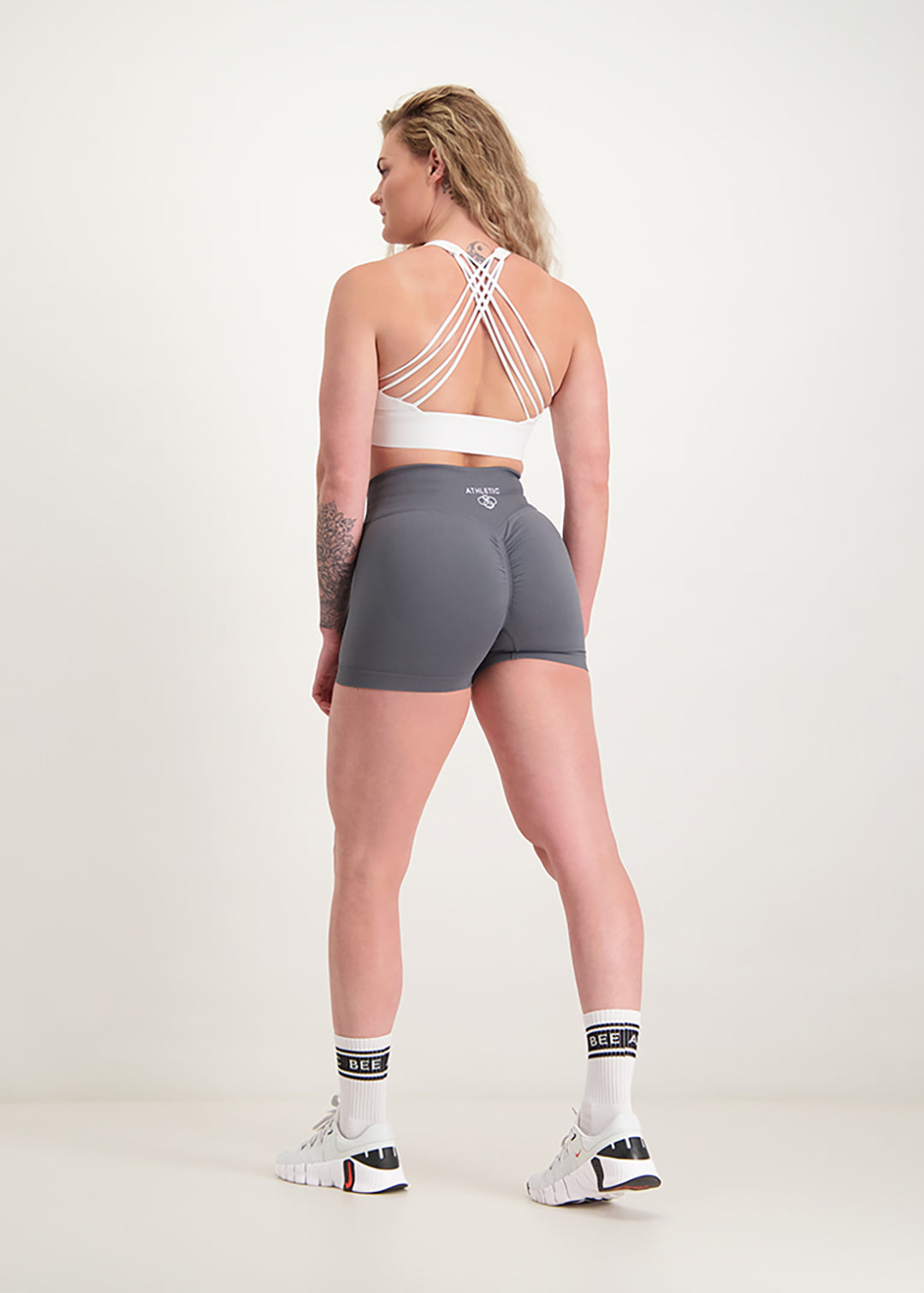 Fusion - Short Scrunch Seamless Gris